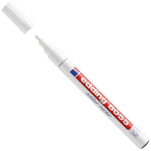 Edding 8055 outdoor marker / wit / ronde punt / 1-2 mm