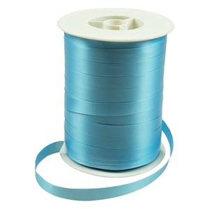 Krullint pastel blauw / 10 mm x 250 m