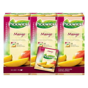 Pickwick Professional Mango thee / 3 x 25 stuks