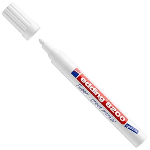 Edding 8200 voegenmarker | wit | ronde punt | 2-4 mm