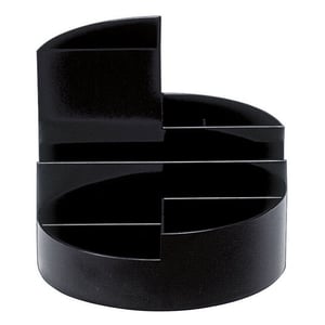 Maul 4117690 roundbox bureauorganizer / kunststof / zwart