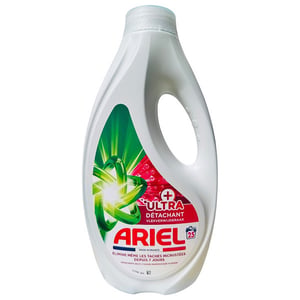 Ariel Vloeibaar Wasmiddel / +Ultra Vlekverwijderaar / 1125 ml / 25 wasbeurten