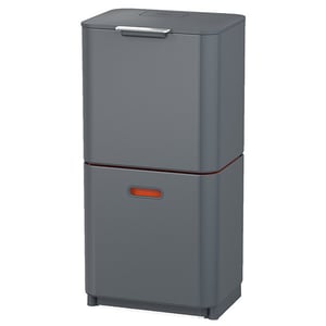 Joseph Joseph Intelligent Waste trio afvalemmer / donkergrijs / 2 x 30 liter