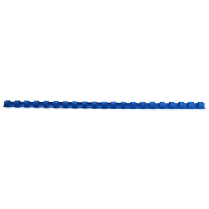 GBC 4028 CombBind bindrug 6 mm / A4 / pvc / blauw / tot 25 stuks / 100 stuks