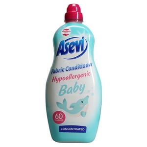 Asevi Wasverzachter / Baby Hypoallergenic / 1,38 liter / 60 wasbeurten