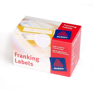 Avery Zweckform FL01 frankeeretiketten / wit / 140 mm x 38 mm / 50 etiketten