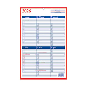 Aurora Memento 10 wandkalender / 21 x 33 cm / 1-gaats / 2027