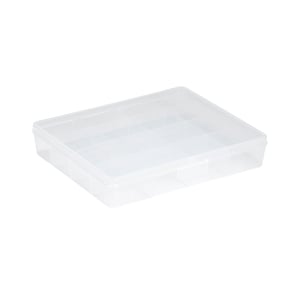 Sunware Q-line opbergdoos divider / transparant / 16 vakken