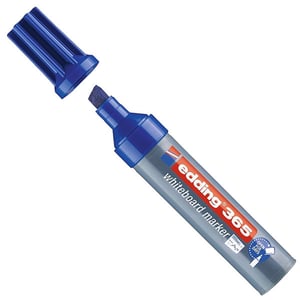 Edding 363 whiteboard marker / blauw / beitelvormige punt / 1-5 mm