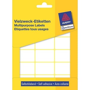 Avery Zweckform 3325 multifunctionele etiketten / wit / 38 mm x 24 mm / 522 etiketten