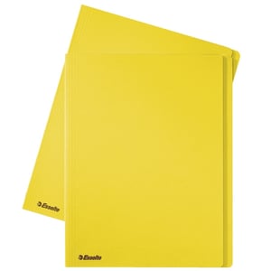Esselte inlegmap / karton / 10 mm overslag / A4 / geel / 100 stuks