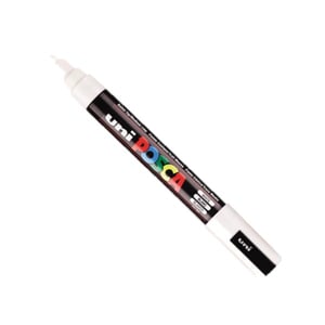 POSCA PC-5M verfmarker / donkerblauw / ronde punt / 1,8 - 2,5 mm