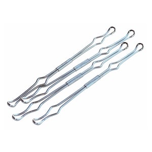 Kangaro K-3111 papierspanner / 2- en 4-rings / 20 stuks