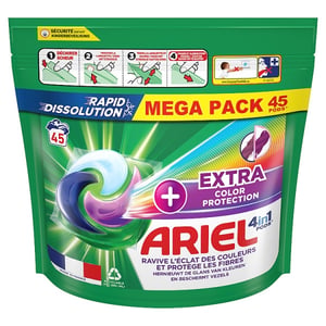 Ariel 4 In 1 Pods / Extra Fiber Protection / 45 wasbeurten