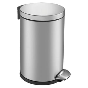 EKO Luna pedaalemmer / metaal / mat RVS / 3 liter
