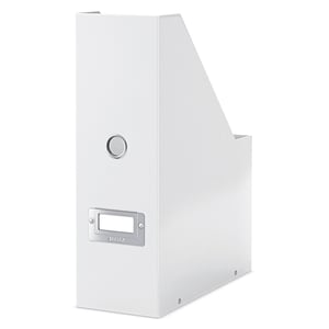 Leitz 6047 tijdschriftencasette / PP gelamineerd hardboard / wit
