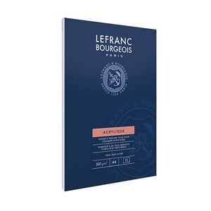 Lefranc Bourgeois acrylverfpapier / A4 / 300 grams / 15 vel