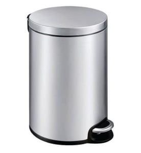 EKO Serene vuilnisbak / metaal / mat RVS / 20 liter
