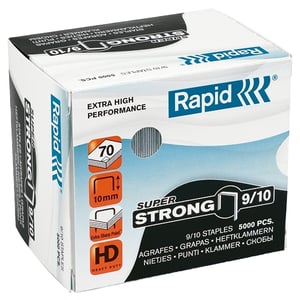 Rapid 9/10 superstrong nietjes gegalvaniseerd / tot 70 / 5000 stuks