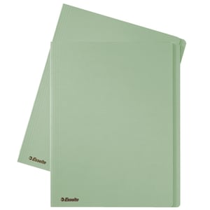 Esselte inlegmap / karton / 10 mm overslag / A4 / groen / 100 stuks