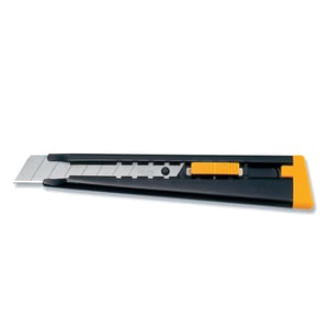 Olfa ML afbreekbaar snijmes / geel/zwart / 18 mm