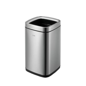 EKO Laguna afvalbak / mat RVS / 12 liter