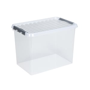 Sunware Q-line opbergdoos / transparant / 72 liter