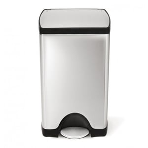 Simplehuman open afvalbak / Code J / zilver / 30 liter