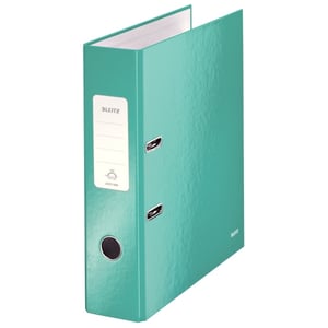 Leitz 180 WOW ordner / A4 / karton / ijsblauw metallic / 80 mm