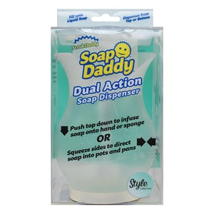 Soap Daddy / zeepdispenser / transparant