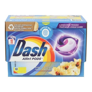 Dash 3in1 pods Wascapsules / Amber & Orchidee / 11 wasbeurten