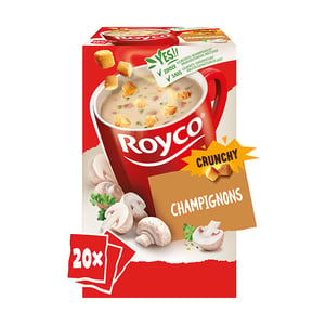 Royco Crunchy champignons / 20 stuks