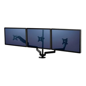 Fellowes 8042601 Platinum Series monitorarm / 3 monitoren / tot 27 inch / zwart / tot 7 kilo