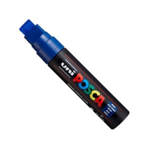 POSCA PC-17K verfmarker / donkerblauw / rechte punt / 15 mm