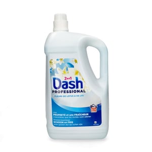 Dash 2in1 Professional Vloeibaar Wasmiddel / Lotus & WaterLelie / 4.95 liter / 110 wasbeurten