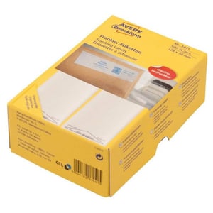 Avery Zweckform 3441 frankeeretiketten / wit / 128 mm x 38 mm / 500 etiketten