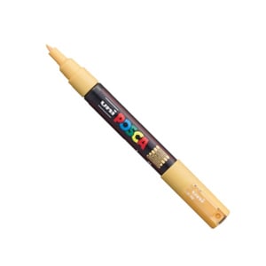 POSCA PC-1MC verfmarker / abrikoos / conische punt / 0,7 - 1 mm