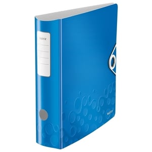 Leitz 1106 Active WOW ordner / A4 / plastic / blauw metallic / 75mm