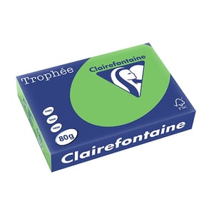 Clairefontaine papier / grasgroen / A4 / 80 gr. / 500 vel