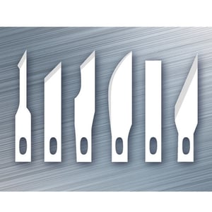 Westcott AC-E73001 reservemesjes / 6 stuks