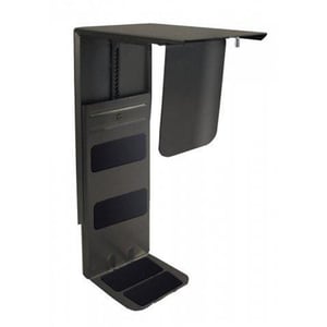 Twinco 12021 Twin line CPU houder / metaal / zwart / tot 30 kg
