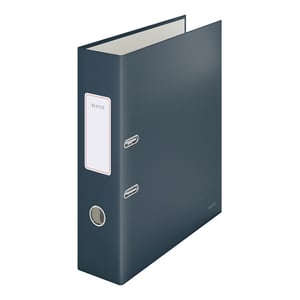Leitz Cosy ordner soft touch / A4 / karton / fluweel grijs / tot 600 vel