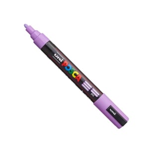 POSCA PC-5M verfmarker / lavendel / ronde punt / 1,8 - 2,5 mm