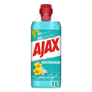 Ajax allesreiniger Mediterranean / Lagoon Flowers / 1 liter