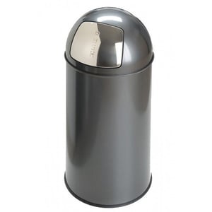 EKO Push afvalbak / grijs / 40 liter