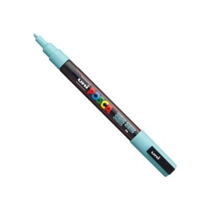 POSCA PC-3M verfmarker / aqua groen / ronde punt / 0,9 - 1,3 mm
