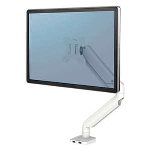 Fellowes 8056201 Platinum Series monitorarm | 1 monitor | tot 32 inch | wit | tot 8 kilo