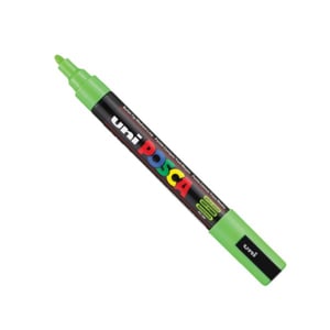 POSCA PC-5M verfmarker / appelgroen / ronde punt / 1,8 - 2,5 mm