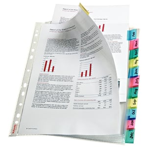 Esselte premium index showtas / 12 tabs