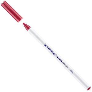 Edding 4600 textielmarker / karmijnrood / ronde punt / 1 mm